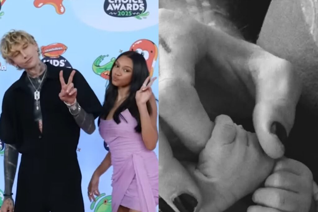 Filha de MGK com a atriz Megan Fox